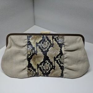 Rebecca Minkoff Snakeskin clutch
